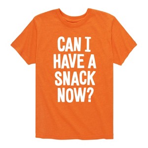 Boys' - Instant Message - Can I Have A Snack Now Short Sleeve Graphic T-Shirt - 1 of 4