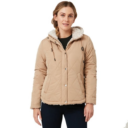 Free Country Women's Free Country Stratus Lite Reversible Jacket Camel ...