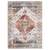 Washable Boho Rug for Living Room Bedroom, Soft Large Vintage Distressed Area Rug Non Slip Low Pile Floor Carpet - 2 of 4