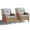 Gymojoy Outdoor Patio Chair with Table High Back Club Chair - 3 of 4