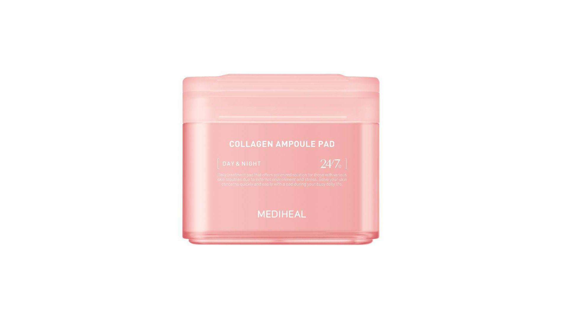 MEDIHEAL Collagen Ampoule Toner Pads - 100ct