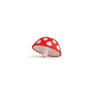 Ototo XL Fungilicious Kitchen Funnel: Collapsible Silicone, Dishwasher-Safe, Red & White - 1 of 4
