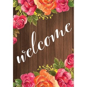 Briarwood Lane Garden Flag 18x12.5 For Outdoor Welcome Floral Farmhouse Spring Garden Flag Flag For Spring Garden Flag Flags For Outside - 1 of 4