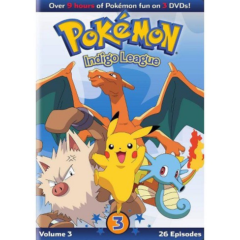 Pokemon Season 1 Indigo League Set 3 Dvd