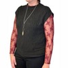 Women's Mock Neck Knit Top - Democracy - 2 of 3