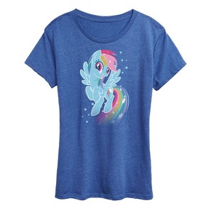 Women's - My Little Pony - Dash Star Fade Short Sleeve Graphic T-Shirt - 1 of 4