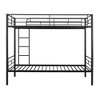 Whisen Metal Bunk Bed with Ladder - 3 of 4