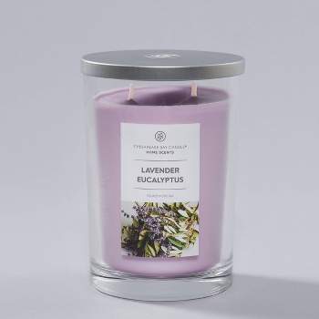 19oz Jar Candle Lavender Eucalyptus - Home Scents by Chesapeake Bay Candle