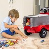 Jojoka 6V Ride on Truck for Toddlers -Electric Car w/Spacious Storage,Music,LED Lights,Rechargeable Battery & Easy Start Button - 3 of 4