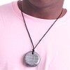 Chewigem Chewable Button Necklace, Green Swirl - 3 of 4