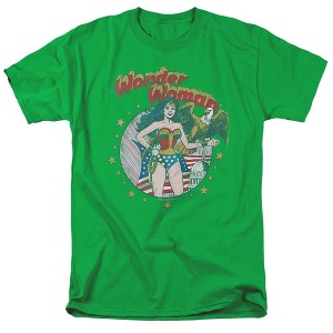 Jla At Your Service Adult T-Shirt - 1 of 4