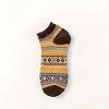 Warm Woolen Block Knitting Ankle Socks - Men's Sizes, Adult Large from the Sock Panda - 3 of 3