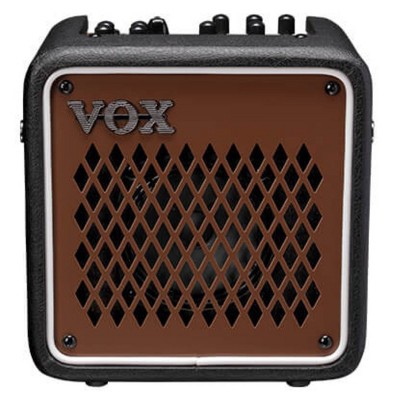VOX MINI GO 3 3W Portable and Compact Earth Brown Guitar Amp with Vocoder