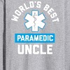 Men's - Instant Message - World's Best Paramedic Long Sleeve Graphic T-Shirt - 2 of 4