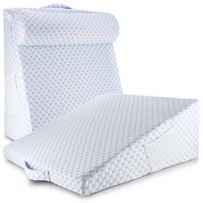 Nestl Cooling Gel Bed Wedge Pillow, 4 of 6