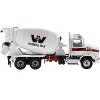 Western Star 4700 SB Concrete Mixer Truck White 1/50 Diecast Model by Diecast Masters - 4 of 4