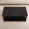 Oxford E1 MDF Coffee Table with UV Painted Surface, X-Shaped Legs and Easy Assembly - 4 of 4