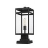 Z-Lite Nuri 1 - Light Lantern in  Black - 4 of 4
