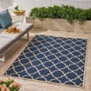 VisioGear Area Rug, 5'3"*7'6" Soft Padded Floor Tiles For Living Room Kitchen Bedroom, Navy, 90"*63"*0.16" - 4 of 4