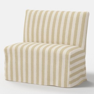38" Jean Slipcovered Dining Banquette - Threshold™ - 1 of 4