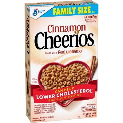 Cheerios Cinnamon Cereal Family Size - 18.5oz - General Mills