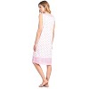 Casual Nights Women's Fancy Lace Floral/Embroidered Sleeveless Nightgown - 4 of 4