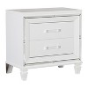 Gulches Compact 1 Drawer Nightstand with Shelf Laminated Particle Board, Scratch Resistant, 19.7"H x17"W x14.6"D - 4 of 4