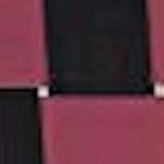 black and burgundy