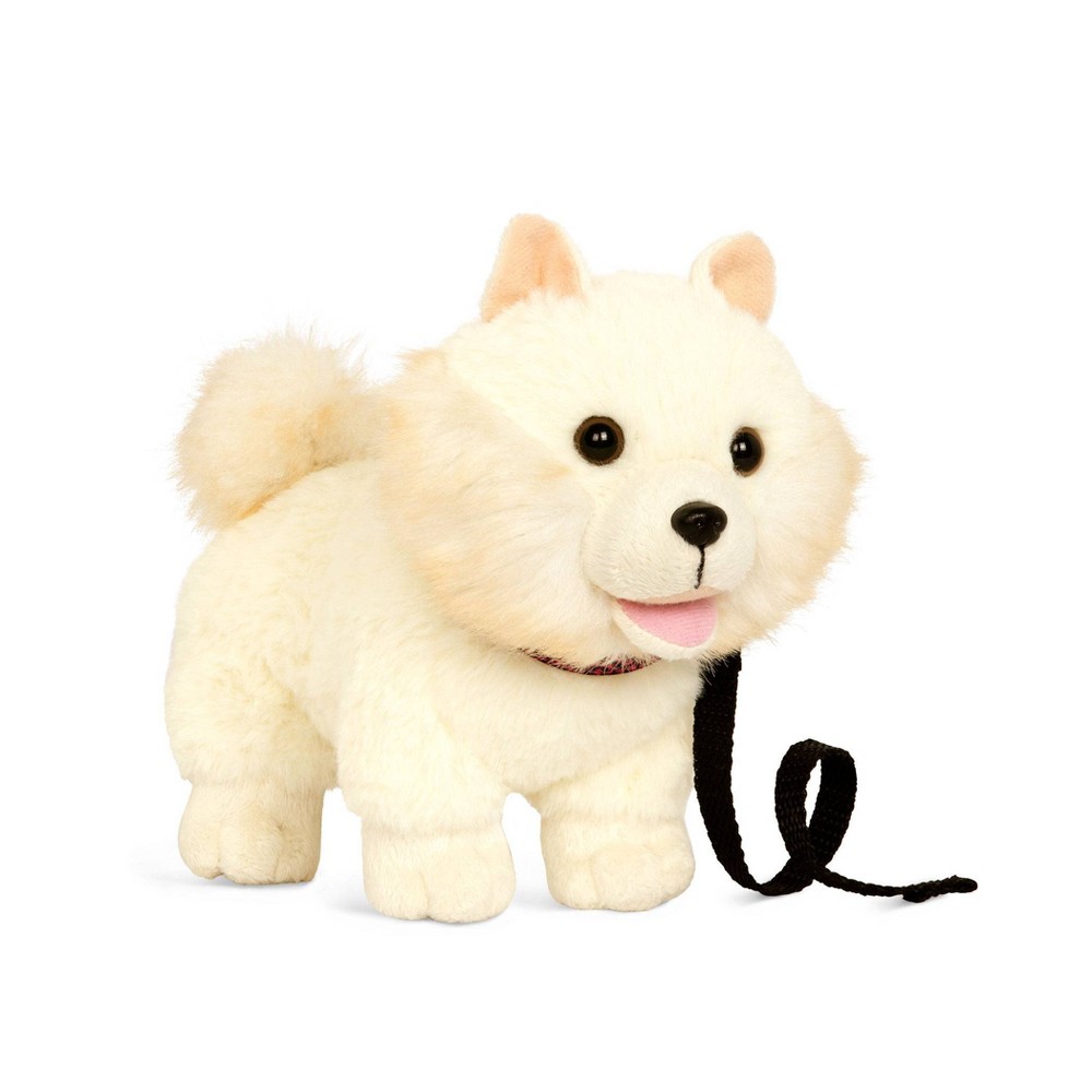 Photos - Soft Toy Our Generation Dolls Our Generation Pet Dog Plush with Posable Legs - Pomeranian Pup 