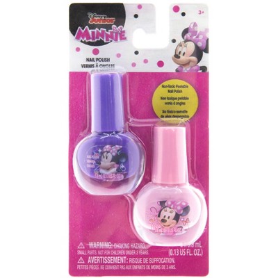 Disney Minnie Nail Polish 2pk