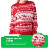 Joyfy Christmas Sweater, Red Family Matching Christmas Ugly Sweater, Cute Long Sleeve Knit Pullover - 4 of 4