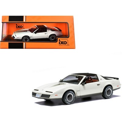 1982 Pontiac Firebird Pearl White with Black Top 1/43 Diecast Model by IXO Models