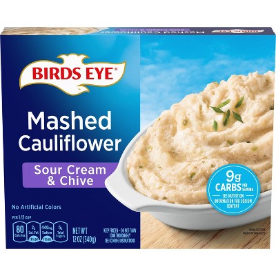 Birds Eye Sour Cream & Chives Frozen Mashed Cauliflower - 12oz