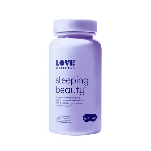 Love Wellness Sleeping Vegan Beauty Natural Sleep Aid For Longer And Better  Sleep - 60ct : Target