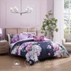 Bebejan Purple Bliss 100% Cotton 5 Piece Reversible Comforter Set - 2 of 4