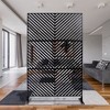 PAGED Patio Privacy Screen, Fence Privacy Screen, Outdoor Privacy Screen Freestanding for Lawn Garden Deck Balcony Patio - 2 of 4