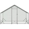 Metal Chicken Coop, Large Metal Chicken Coop, Walk-in Poultry Cage, Waterproof and UV-Proof - 2 of 4