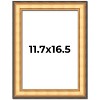PosterPalooza | Traditional Gold Picture Frame - UV Acrylic, Foam Board Backing, Hanging Hardware - 2 of 4