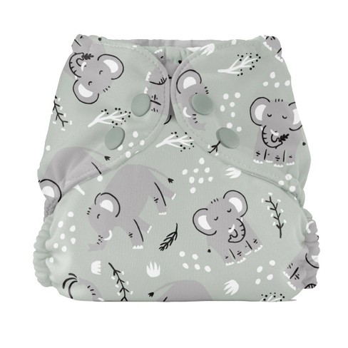 Esembly Cloth Diaper Outer Reusable Diaper Cover & Swim Diaper - Dapple Dot  - Size 2