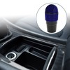 Unique Bargains Car Trash Can Portable Front Seats Trash Bin Blue 1 Pc 3.9" Length 2.8" Width 7.9" Height Plastic - 2 of 4