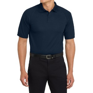 Mafoose Men's Short Sleeve Dry Zone Moisture-Wicking Ottoman Polo Shirt - 1 of 4