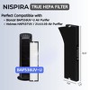 Nispira 182550 Filter Replacement Compatible with Bionaire BAP536UV-U Holmes HAP537UV / 2141139 Air Purifier (HEPA + Carbon) - 2 of 4
