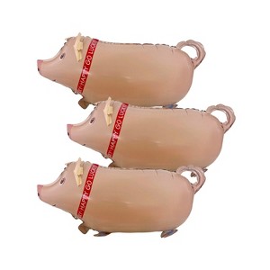 Wrapables Walking Animal Pet Balloon (Set of 3) - 1 of 4