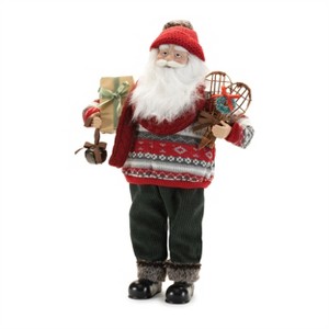 Ski Santa Character with Snow Shoes - 1 of 3