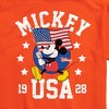 Men's - Disney - Mickey Mouse USA Flag 1928 Short Sleeve Graphic T-Shirt - 2 of 4
