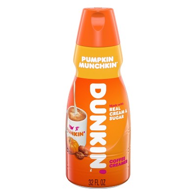 Dunkin' Donuts Pumpkin Munchkin Coffee Creamer - 32 fl oz