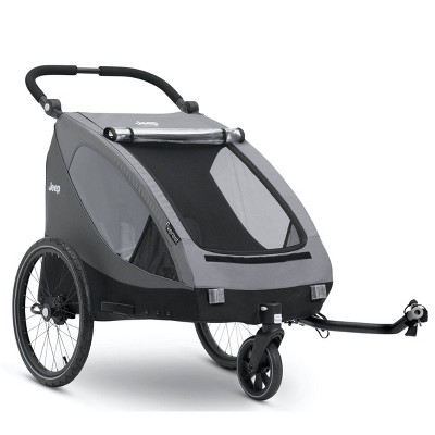 Delta Children Jeep Everest 2 in 1 Child Bike Trailer And Stroller