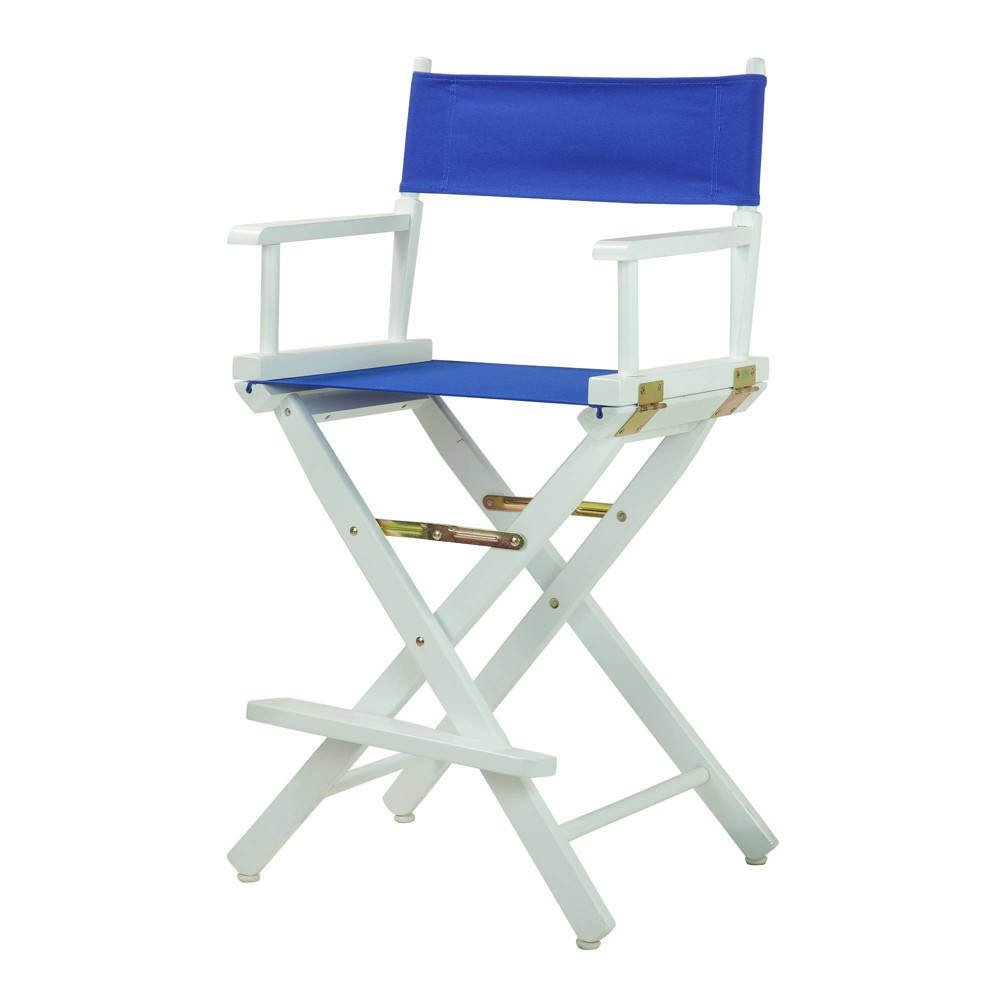 Photos - Chair Counter Height Director's  - Royal Blue - Casual Home