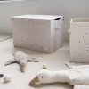3 Sprouts Kids Recycled Fabric Toy Chest - Blueberry Taupe - 2 of 4