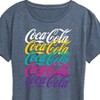 Women's - Coca-Cola - Retro Stacked Logo Short Sleeve Graphic T-Shirt - 2 of 4